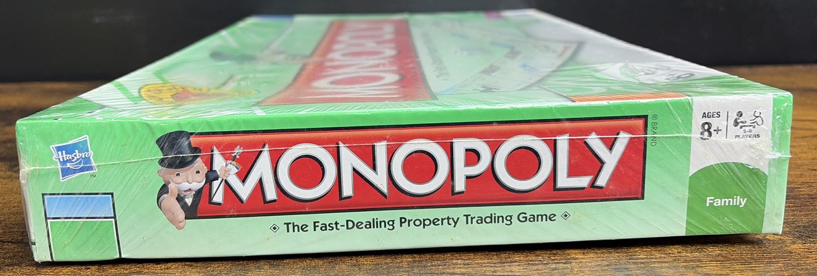 Monopoly Property Trading Board Game Parker Brothers With Speed Die 2009 Sealed