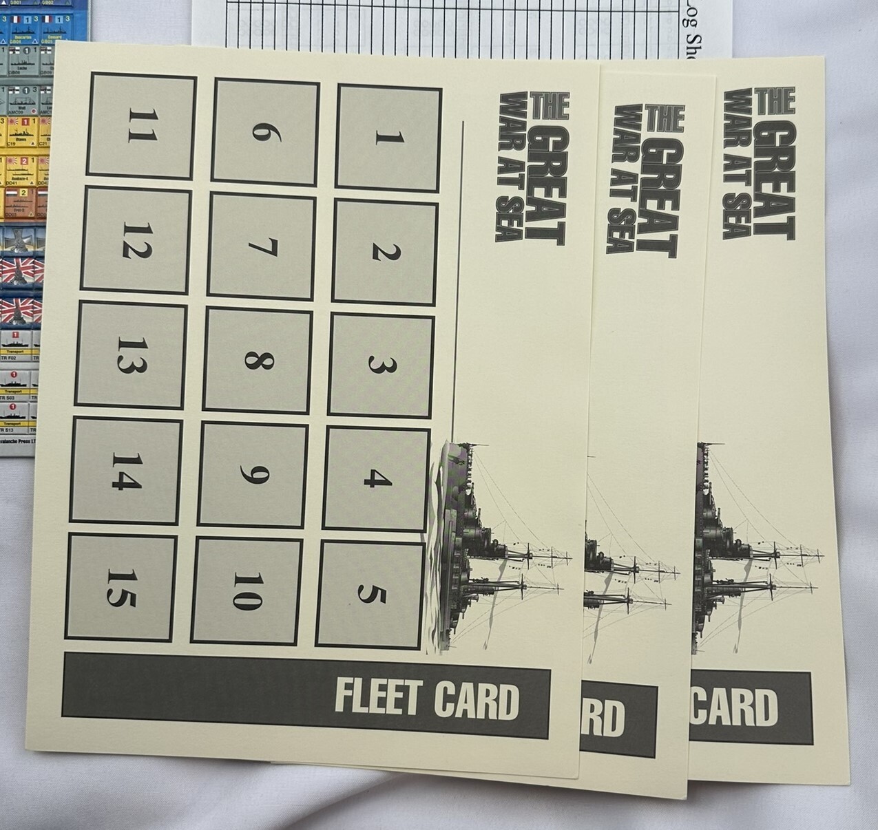 2004 Great War at Sea: Cruiser Warfare Game Avalanche Press Ltd. Unpunched NOS