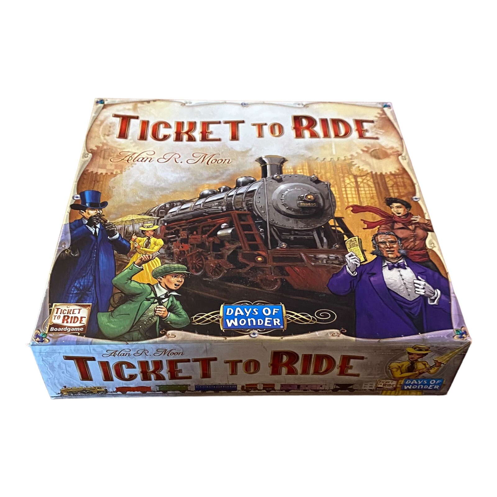 Days of Wonder Ticket To Ride Train Adventure Board Game Alan R. Moon – Complete