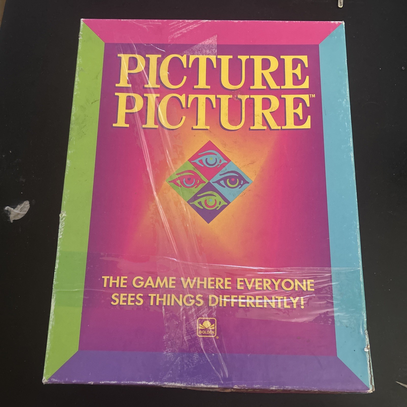 1992 Picture Picture Game by Golden – 100% COMPLETE Vintage Gift Family Board