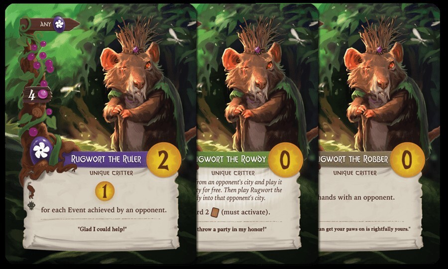 Rugwort Promo Card Pack for Everdell Starling Games – NEW!