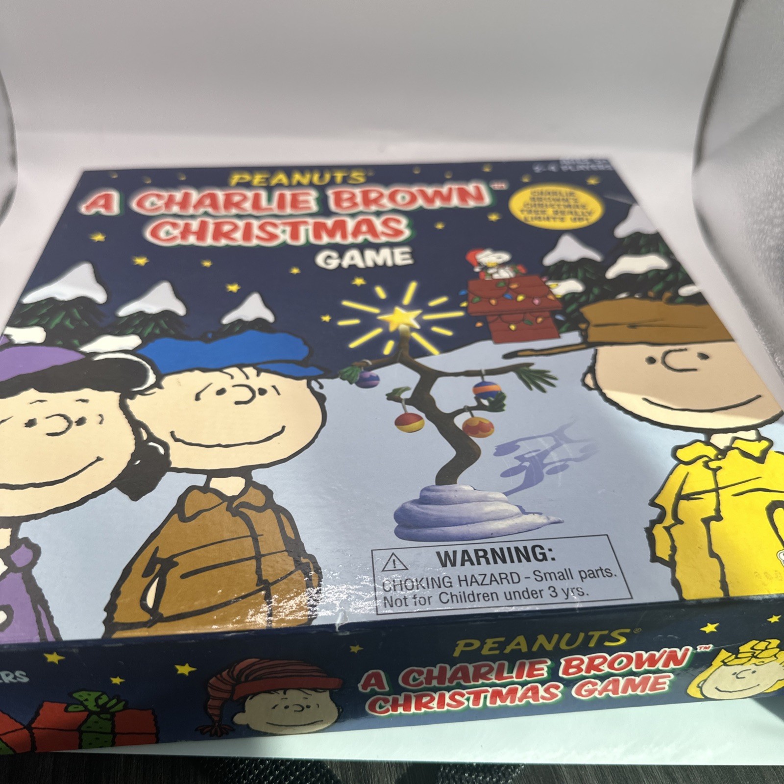 PEANUTS A Charlie Brown Christmas Board Game 2007 Sababa Toys – Complete!
