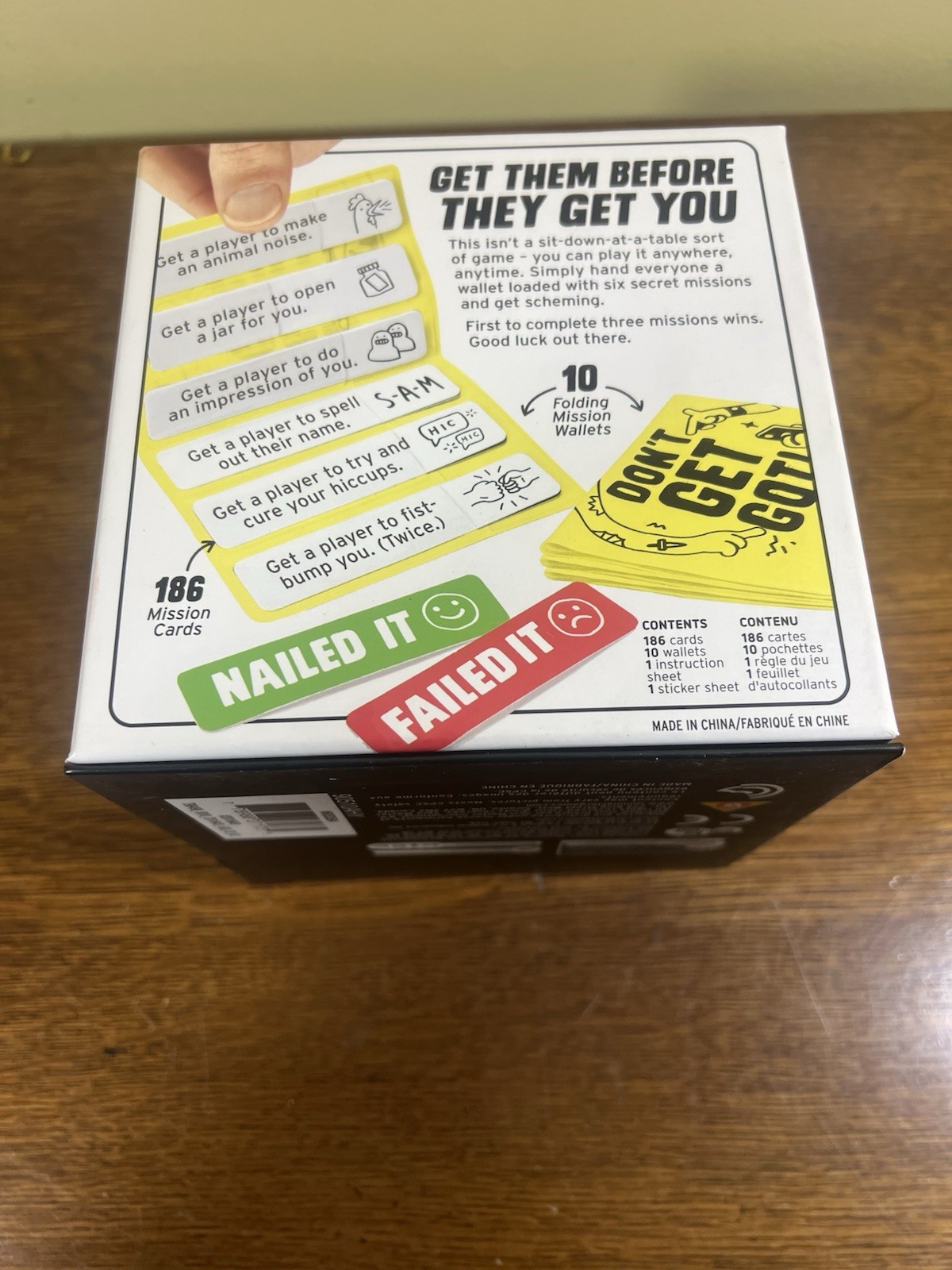 Big Potato Secret Mission Party Game Don’t Get Got! (2018 Ed) Big Box New