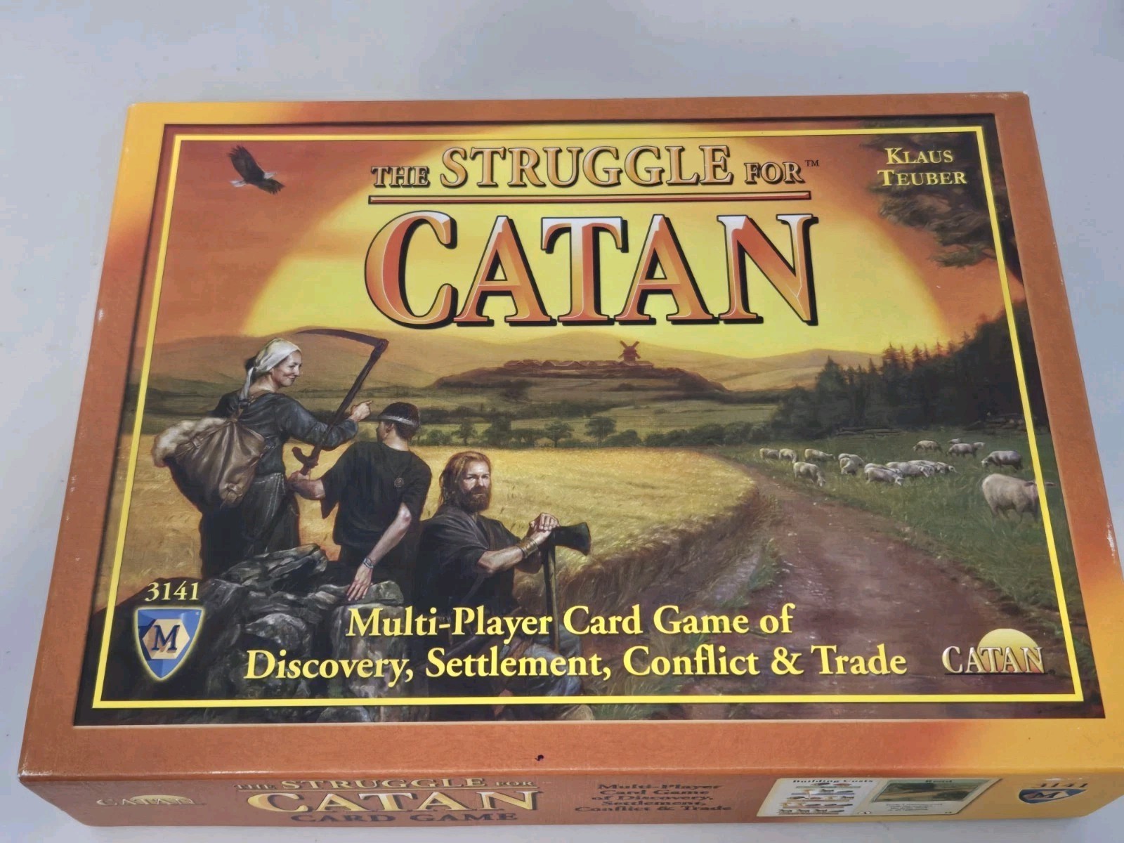 The Struggle for Catan Card Game Multi Player Klaus Teuber