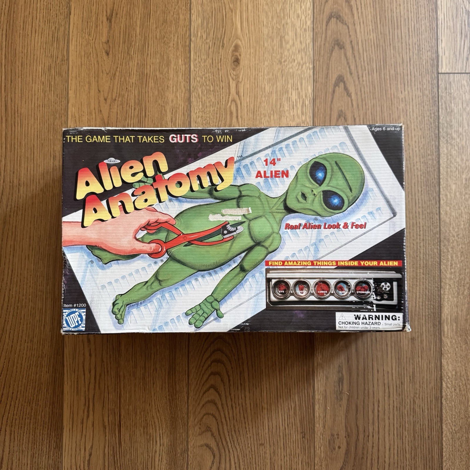 1997 Alien Anatomy Autopsy Board Game R Marino Complete In Box Vintage UFO Rare
