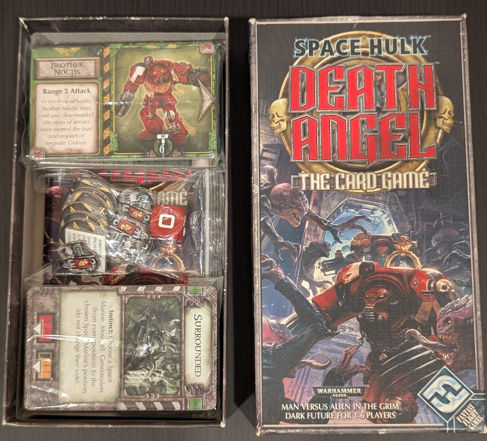 COMPLETE Space Hulk Death Angel The Card Game Warhammer 40K 40,000 2010