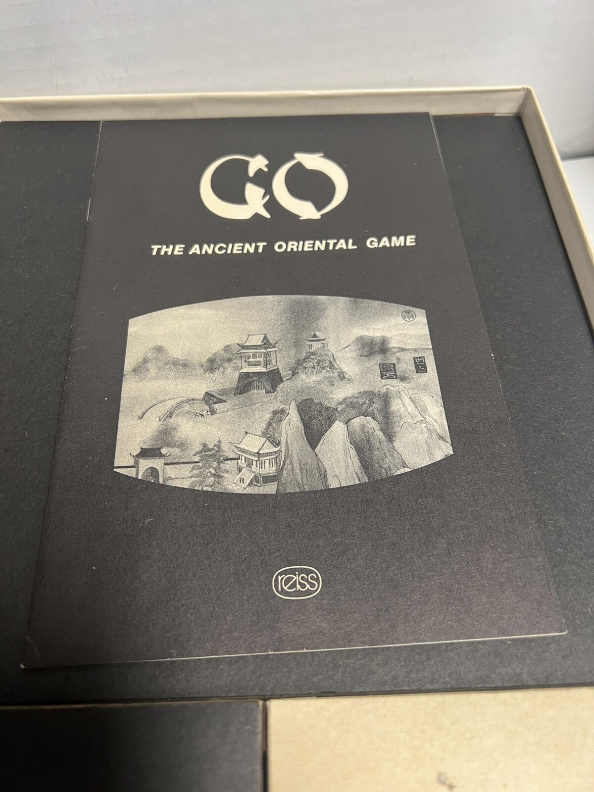 Vtg 1974 Reiss GO The Ancient Oriental Board Game COMPLETE Bookshelf #165 VGUC