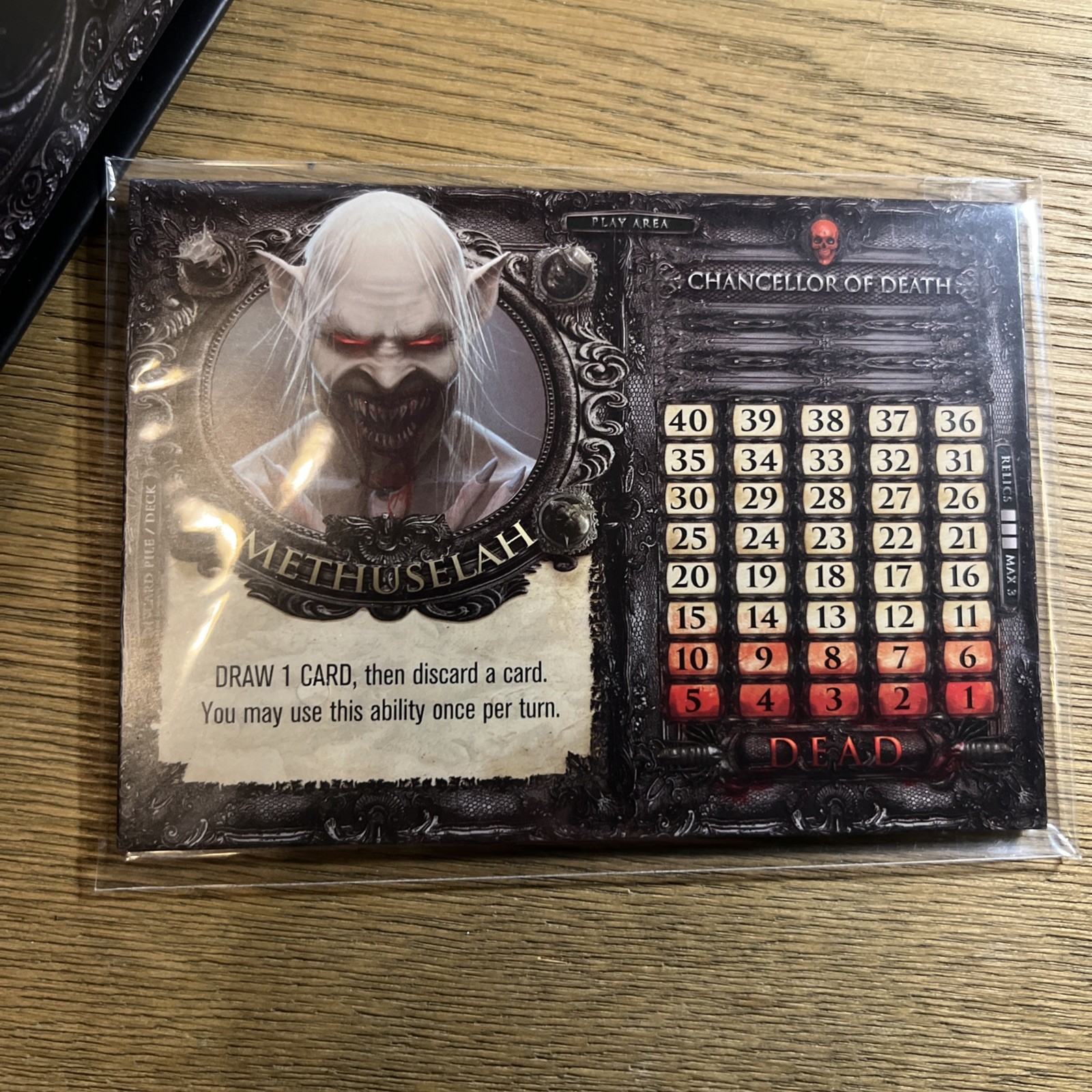 Kolossal Games Terrors of Board Game, Unplayed Good Condition Kickstarter