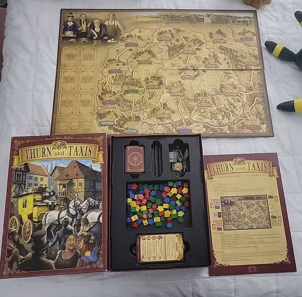 Rio Grande – Thurn and Taxis – Run the Kaisers Postal Service Game 100% COMPLETE
