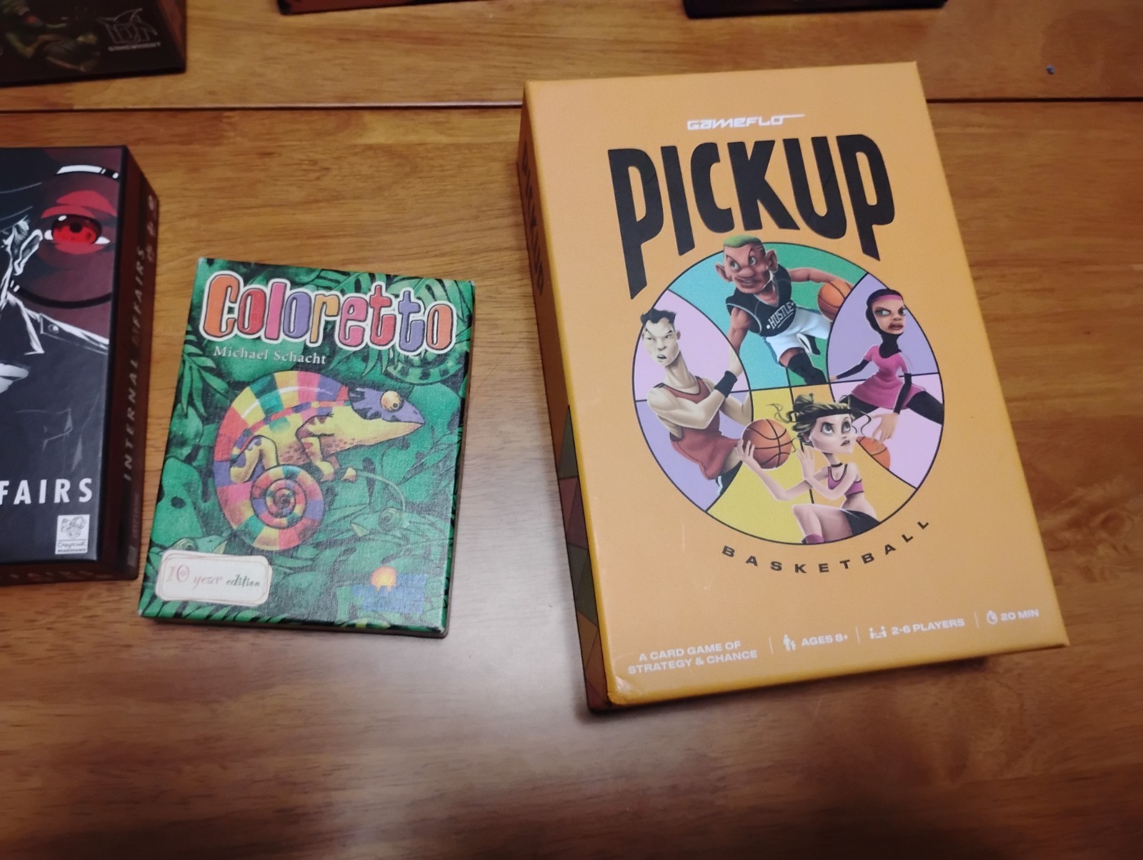 6 Card Game Lot: Dragonwood, Fox in the Forest, Coloretto, Fairy Tale + 2 More