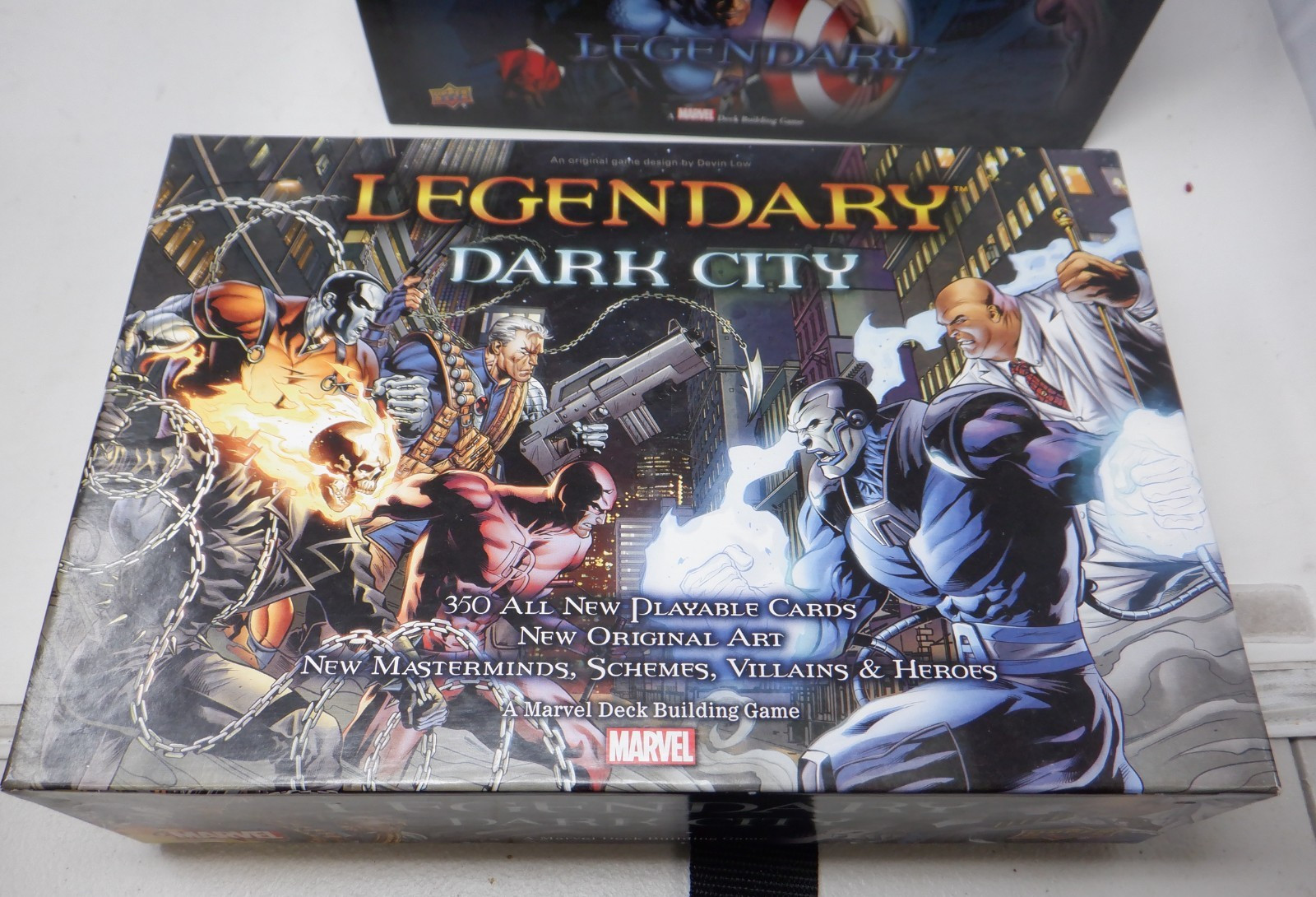 Marvel Legendary + Dark City Expansion Deck Building Game & Extras