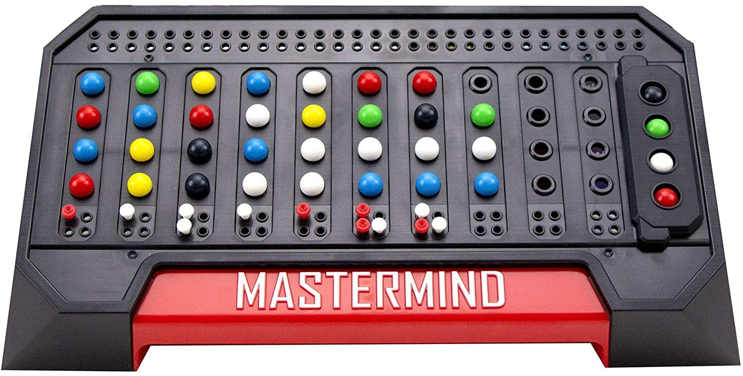 Mastermind Game: The Strategy Game of Codemaker & Codebreaker (Package May Vary)