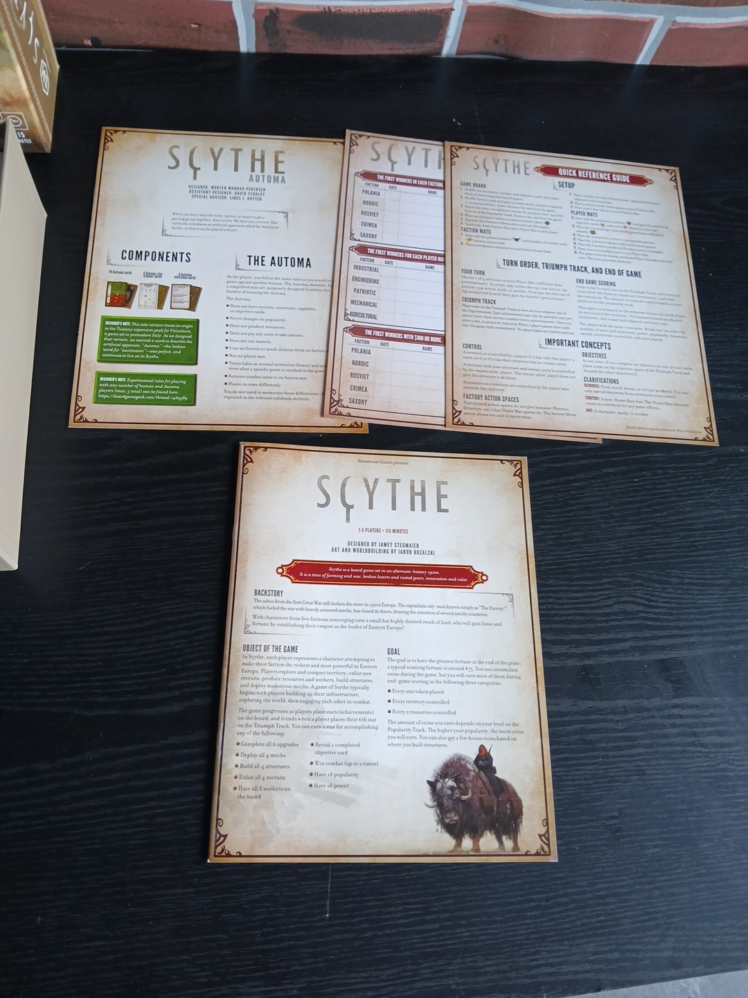Stonemaier Games Scythe Board Game – STM600