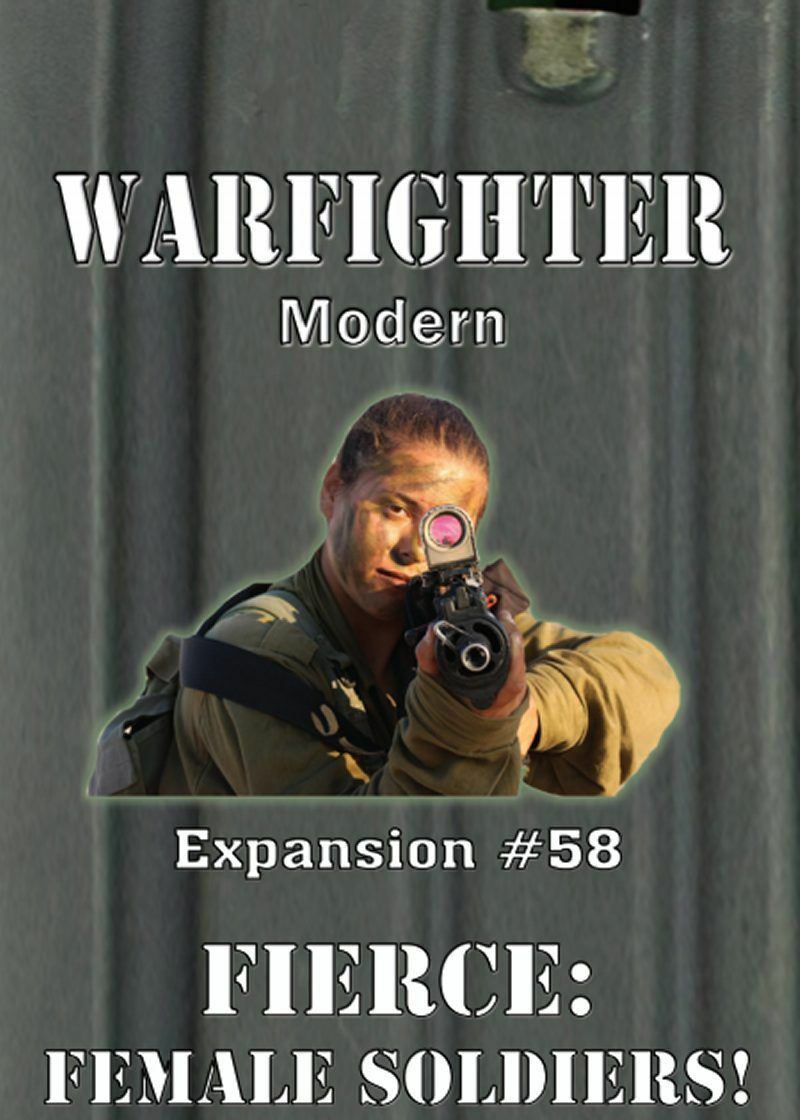 DVG Warfighter: Modern Expansion #58 – Fierce: Female Soldiers! DVG NISW