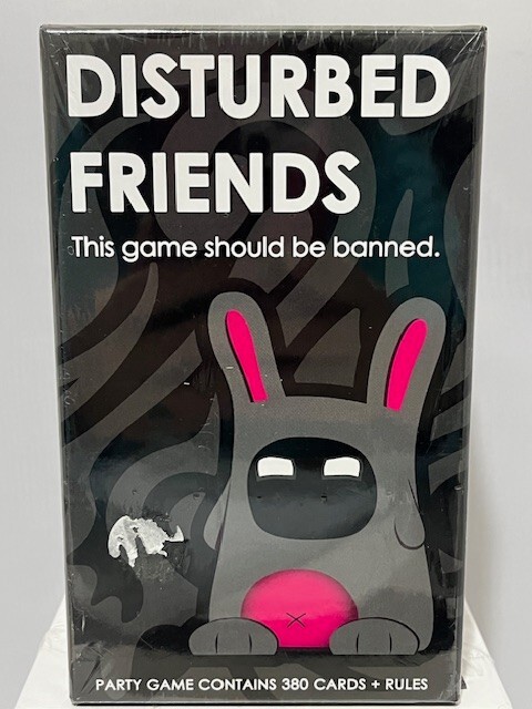 LOT 2 mature Party Games sealed NEW NIB Drawing w/o Dignity & Disturbed Friends