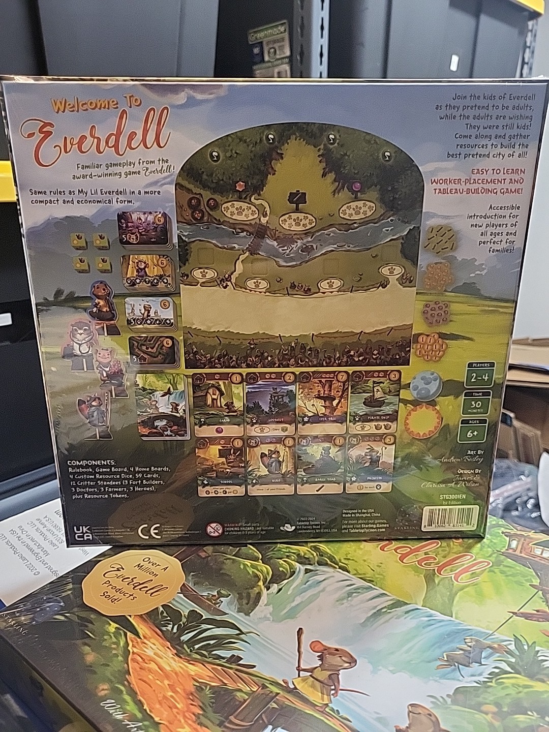 Sterling Games Welcome To Everdell My Lil’ Family Board Game New Sealed (E)