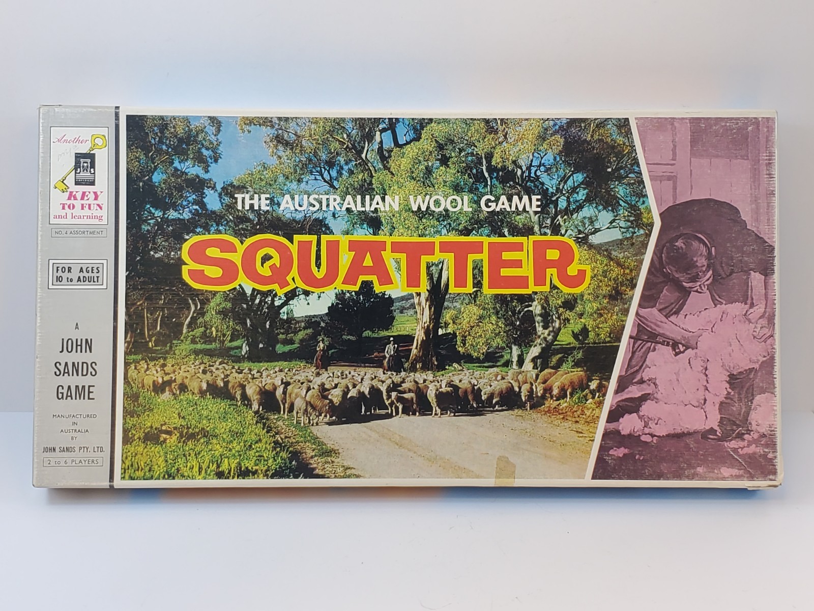 Squatter The Australian Wool Game Vintage Boardgame Sheep Farming