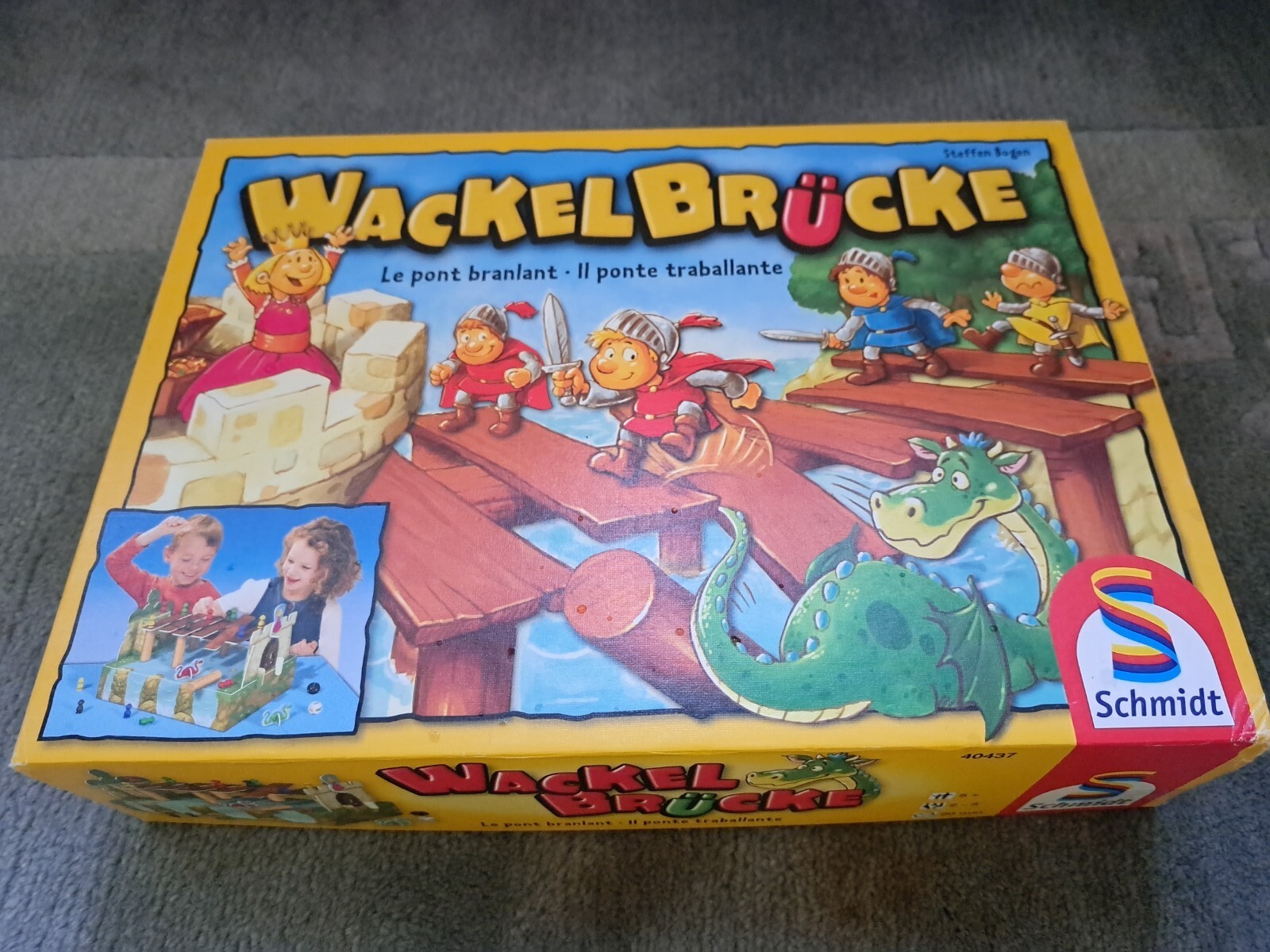 Schmidt Spiel – WACKELBRÜCKE Spiel WACKEL BRÜCKE komplett ab 5 Jahre !