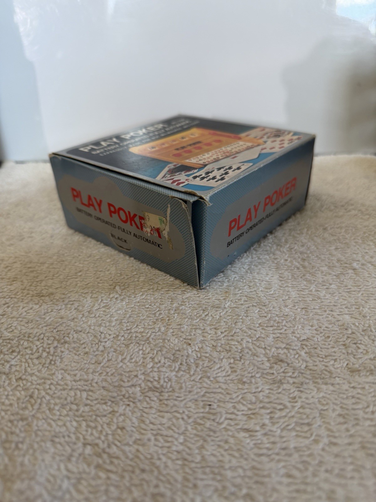 Vintage 1970s Play Poker Game No. 7000 NSC Milwaukee New In Box NIB Battery Op