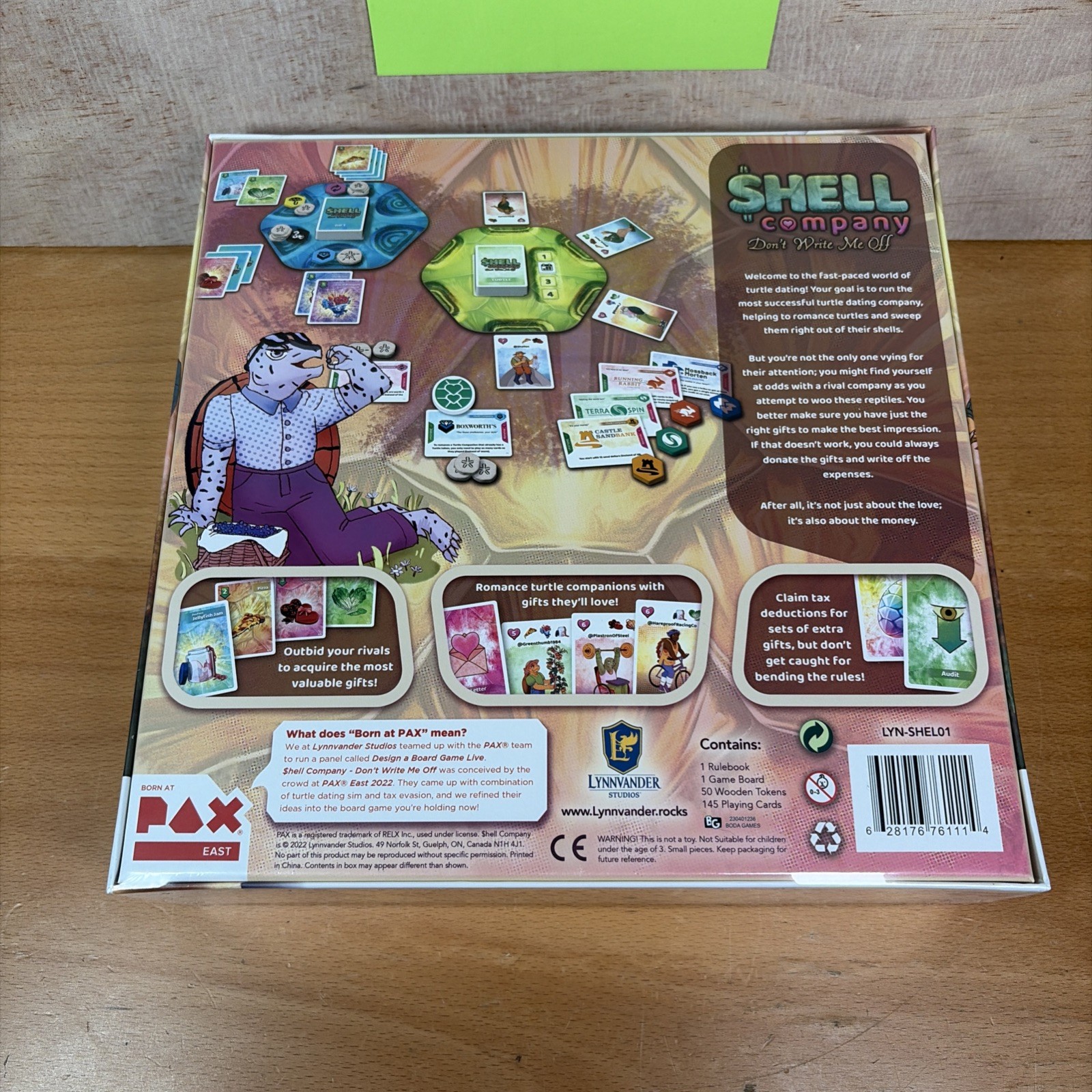 Shell Company: Don’t Write Me Off Strategy Board Game 2-6 Players SEALED