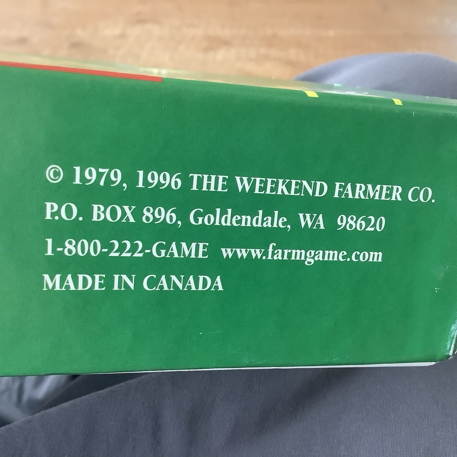 The Farming Game, Harvest the Fun! Complete Excellent Condition Unplayed