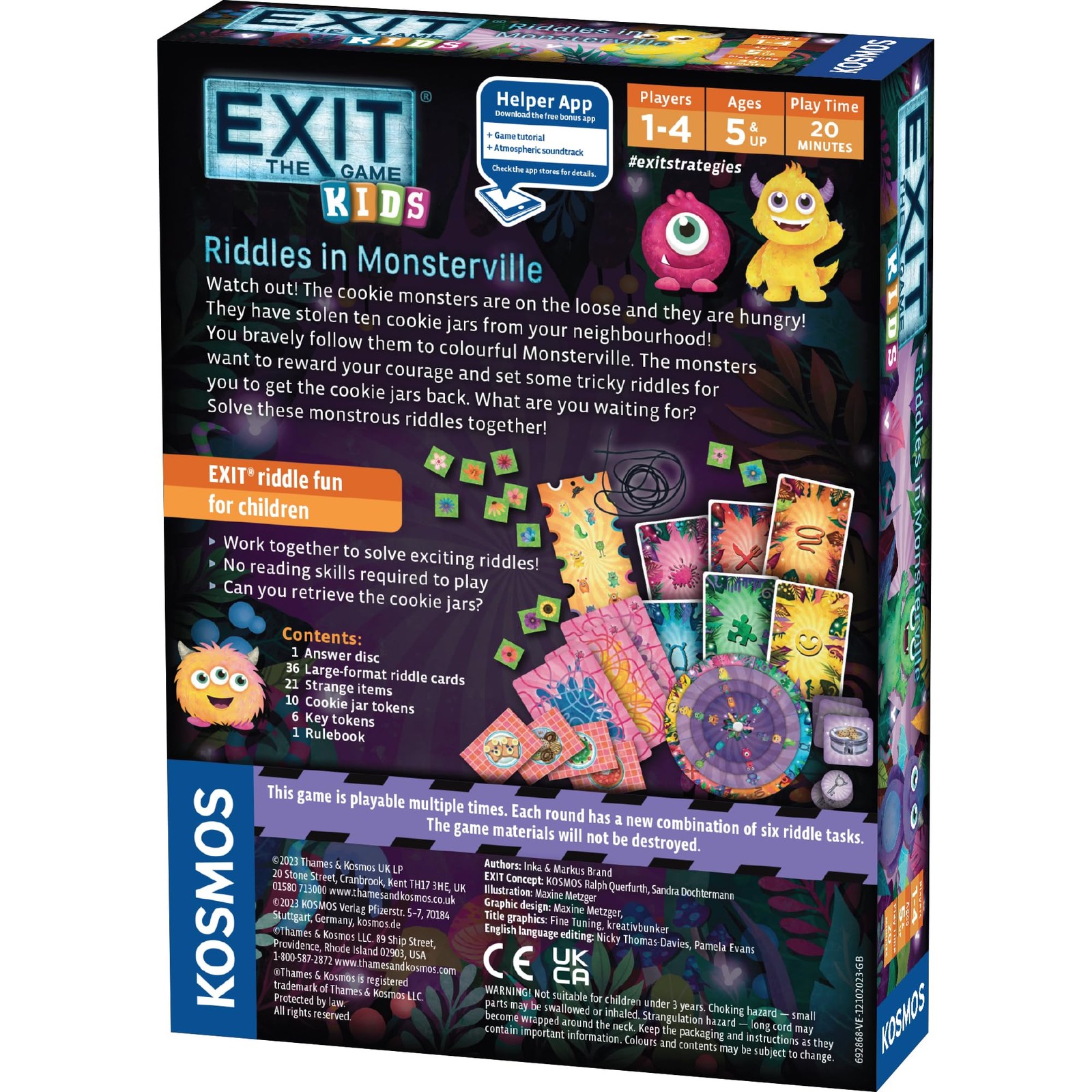 EXIT: Kids: Riddles in Monsterville – ThinkFun