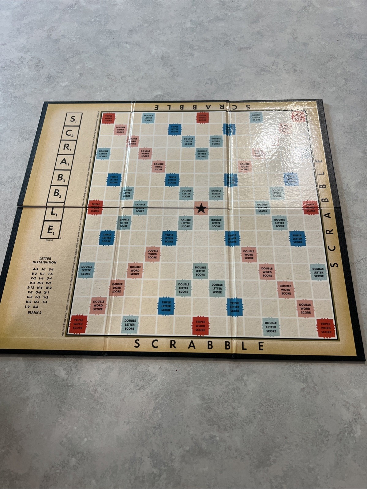 Scrabble Vintage Game Collection Bookshelf Board Game 100% Complete