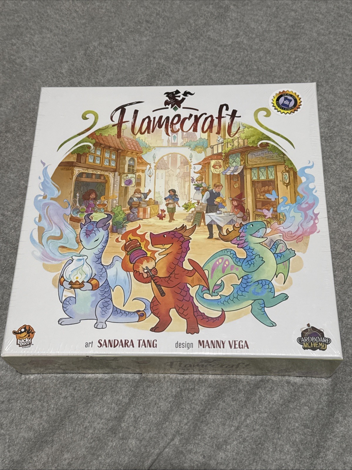 Flamecraft Standard Edition Board Game by Cardboard Alchemy Strategy NEW SEALED
