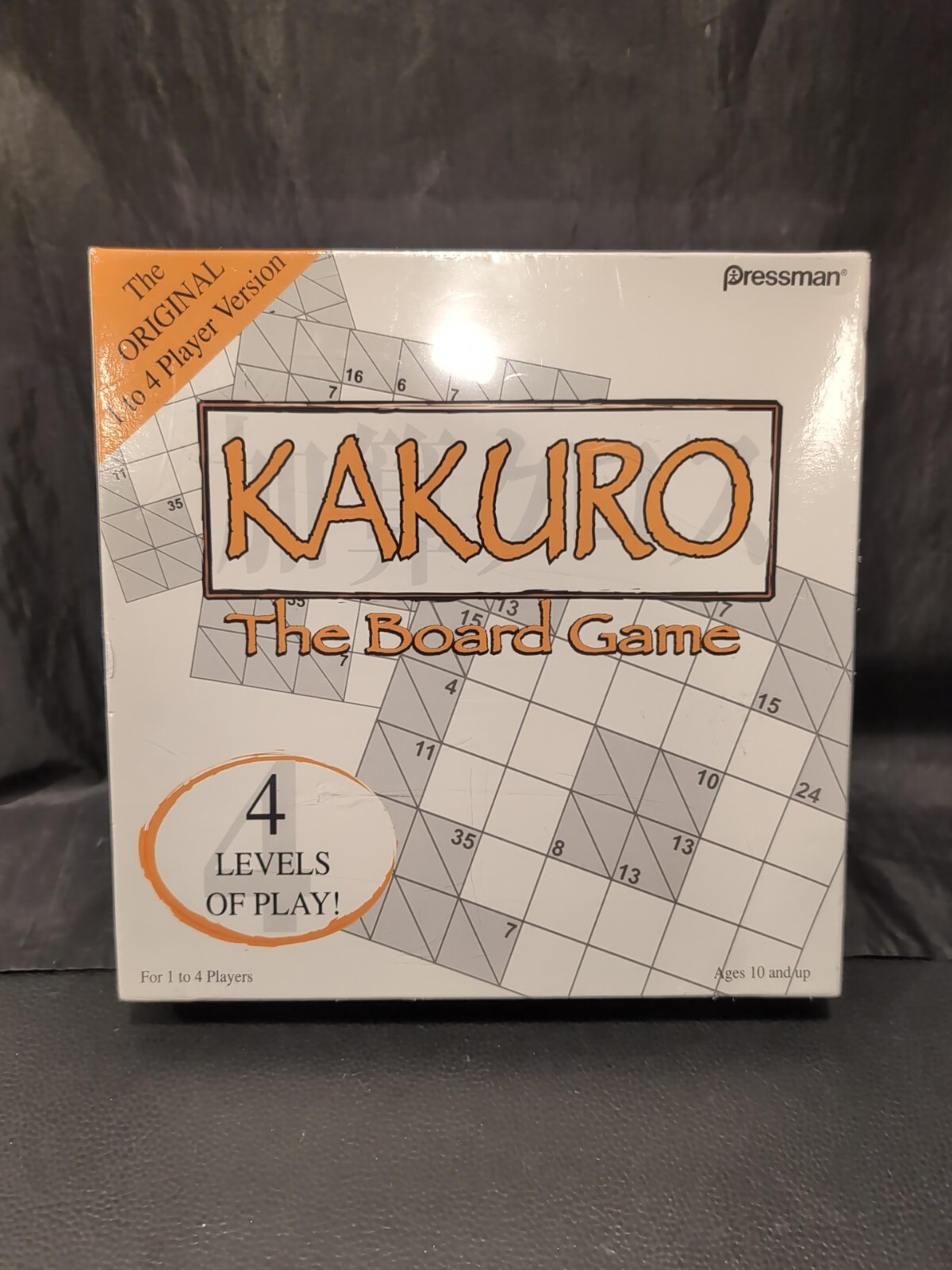 KAKURO THE BOARD GAME – THE ORIGINAL 1 TO 4 PLAYERS – 2006 PRESSMAN – NEW IN BOX