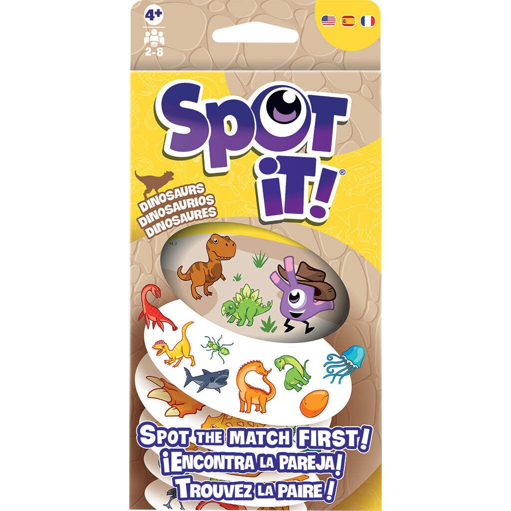 Spot It! – Dinosaurs: Zygomatic Board Games
