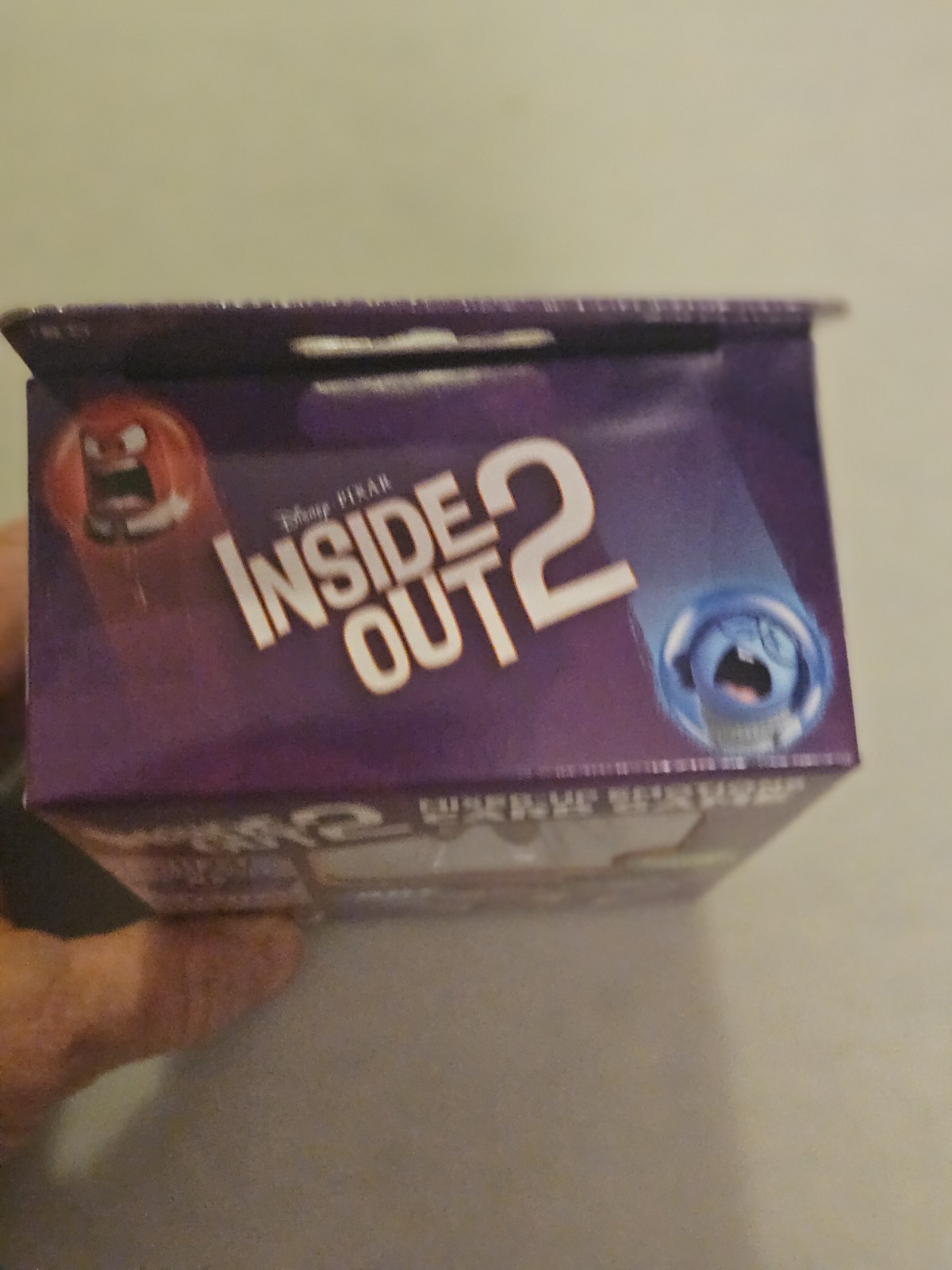 Disney Inside Out 2 Mixed Up Emotions Catd Game W/ Collectible Figurine New