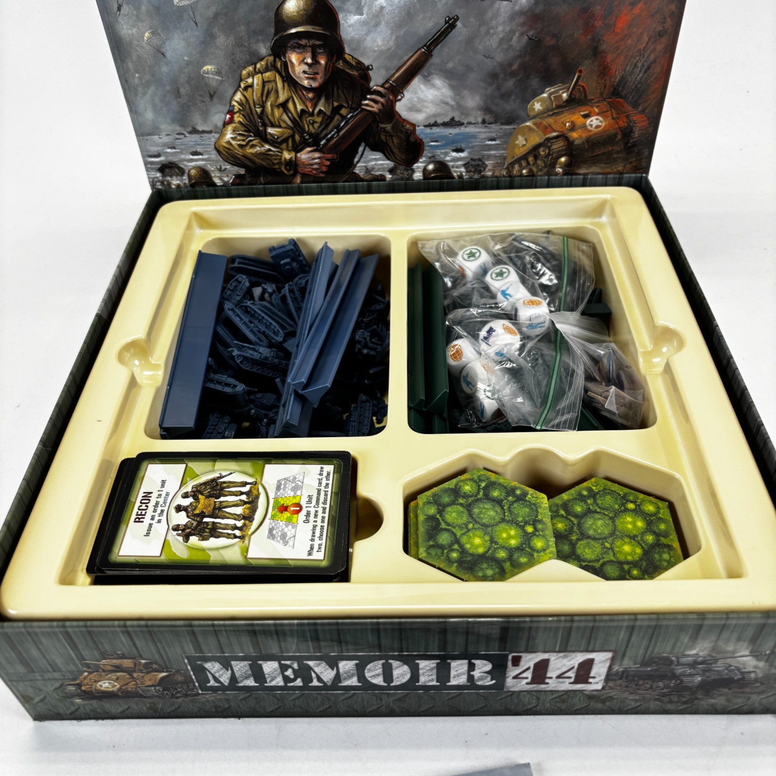 Memoir ’44 WWII Board Game – Historical Miniatures Strategy for 2-8 Players