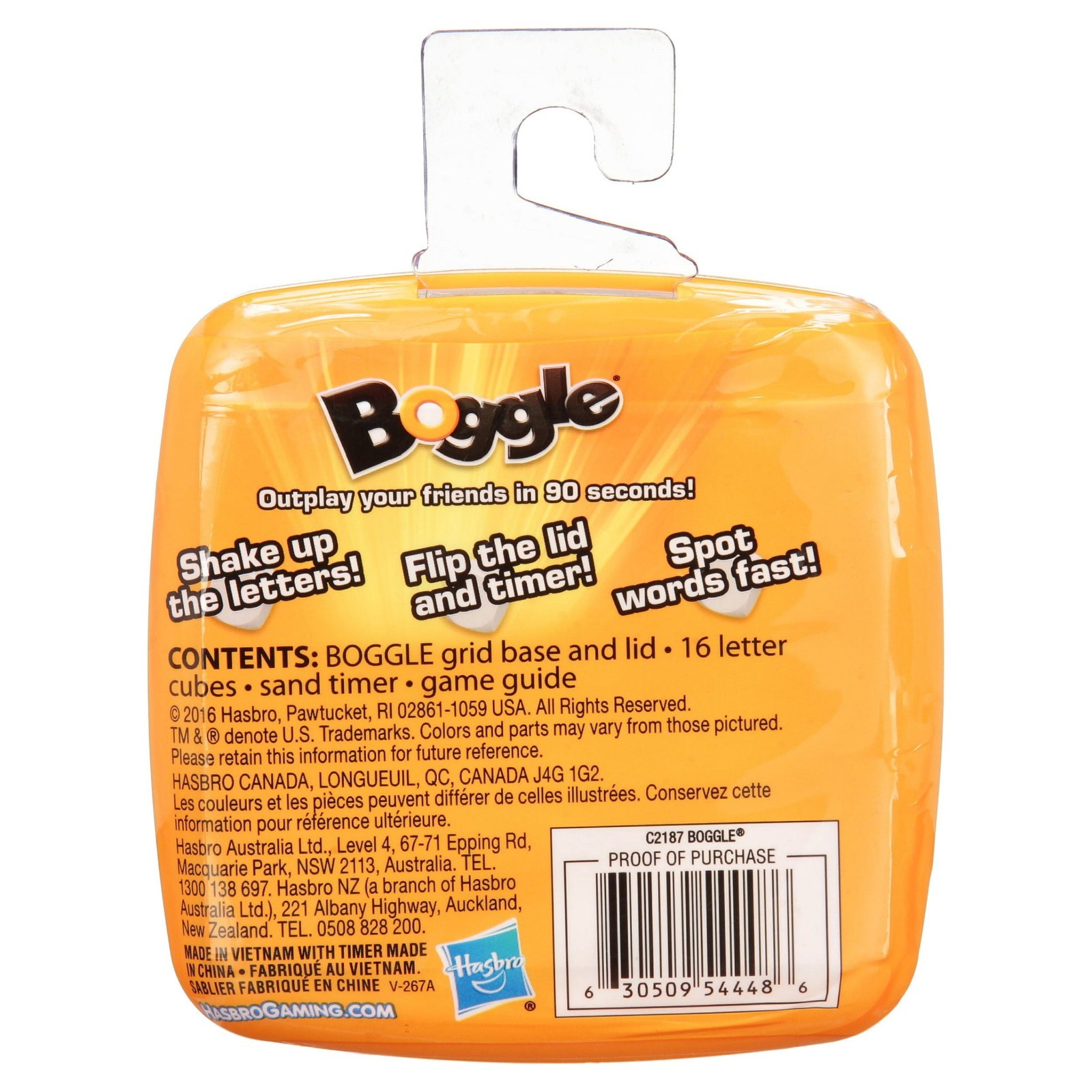 Classic Boggle Word Search Game For Kids Ages 8 and Up