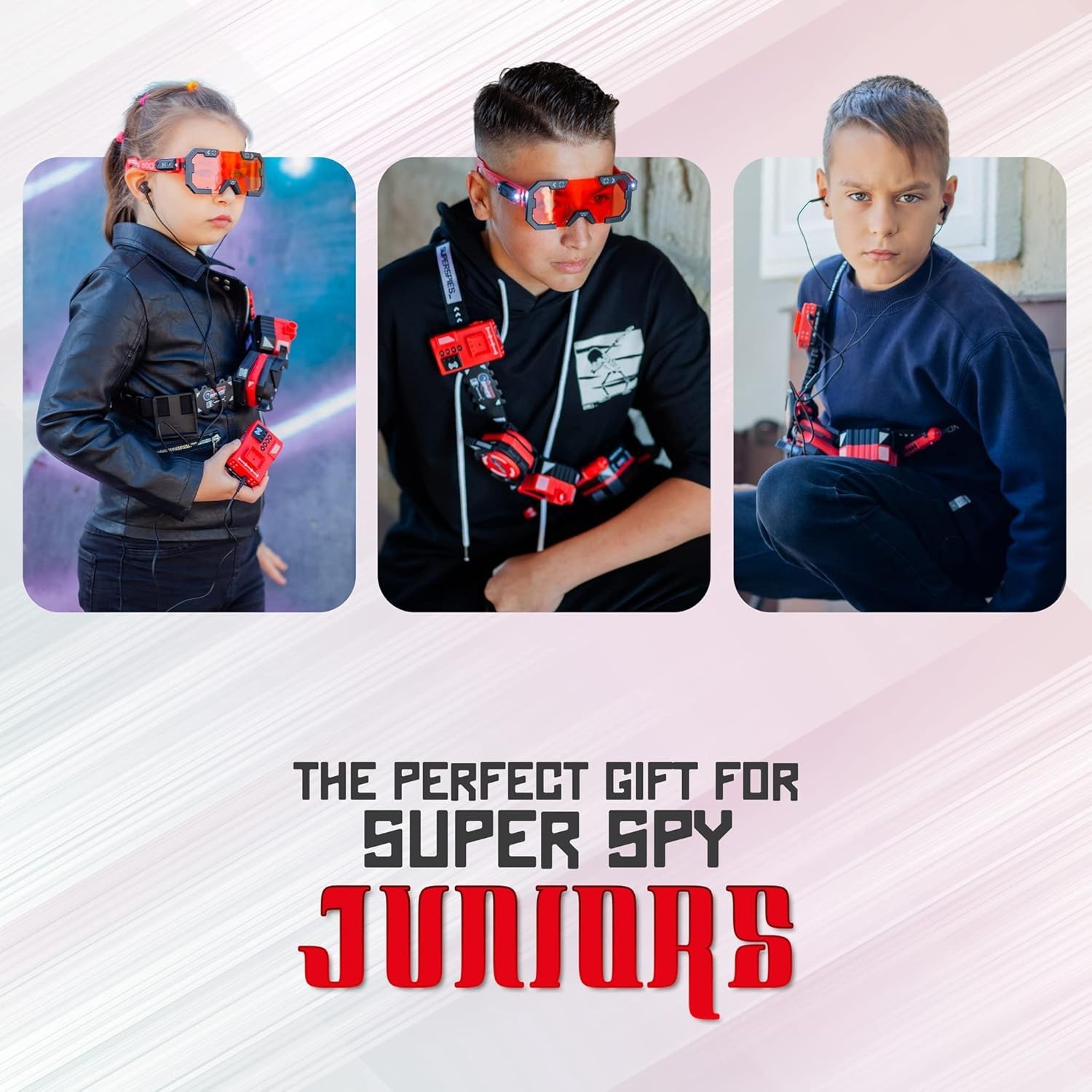 SuperSpies Secret Agent Spymaster Kit – Spy Gear Ninja Toys and Gadgets for K…