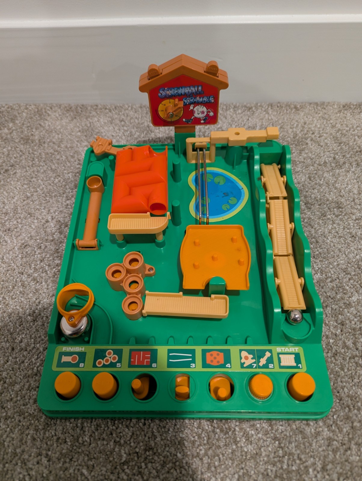 Vintage 1979 TOMY Screwball Scramble Obstacle Game Original