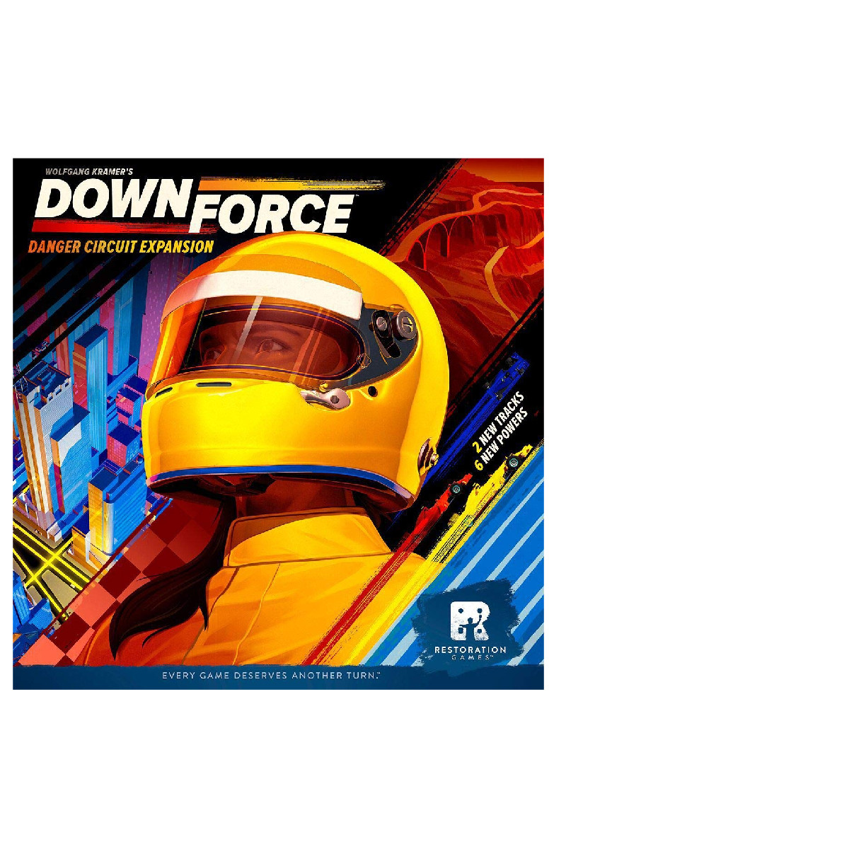 Restoration Games Downforce Danger Circuit Expansion