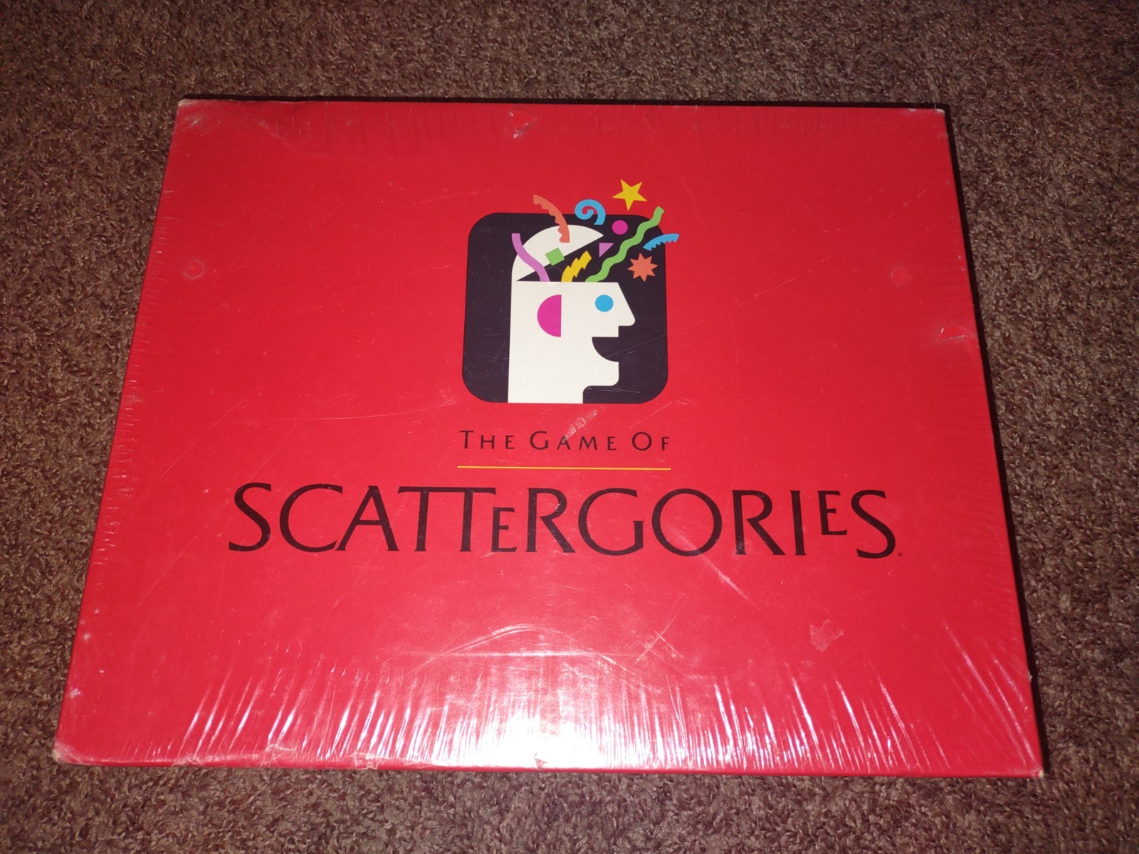 Vintage 1988 The Game of Scattergories Board Game Hasbro 1988 Sealed Nos