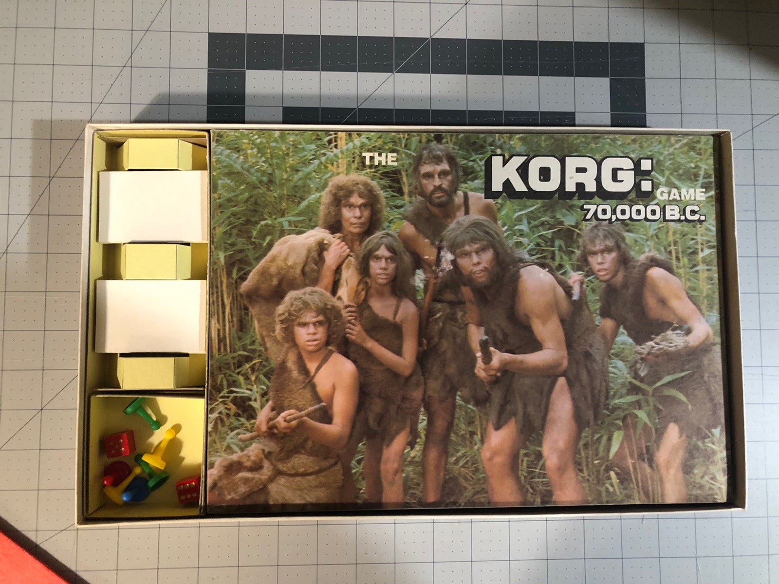 Land of the Lost & Korg: 70,000 B.C. Board Games Complete Milton Bradley Nice