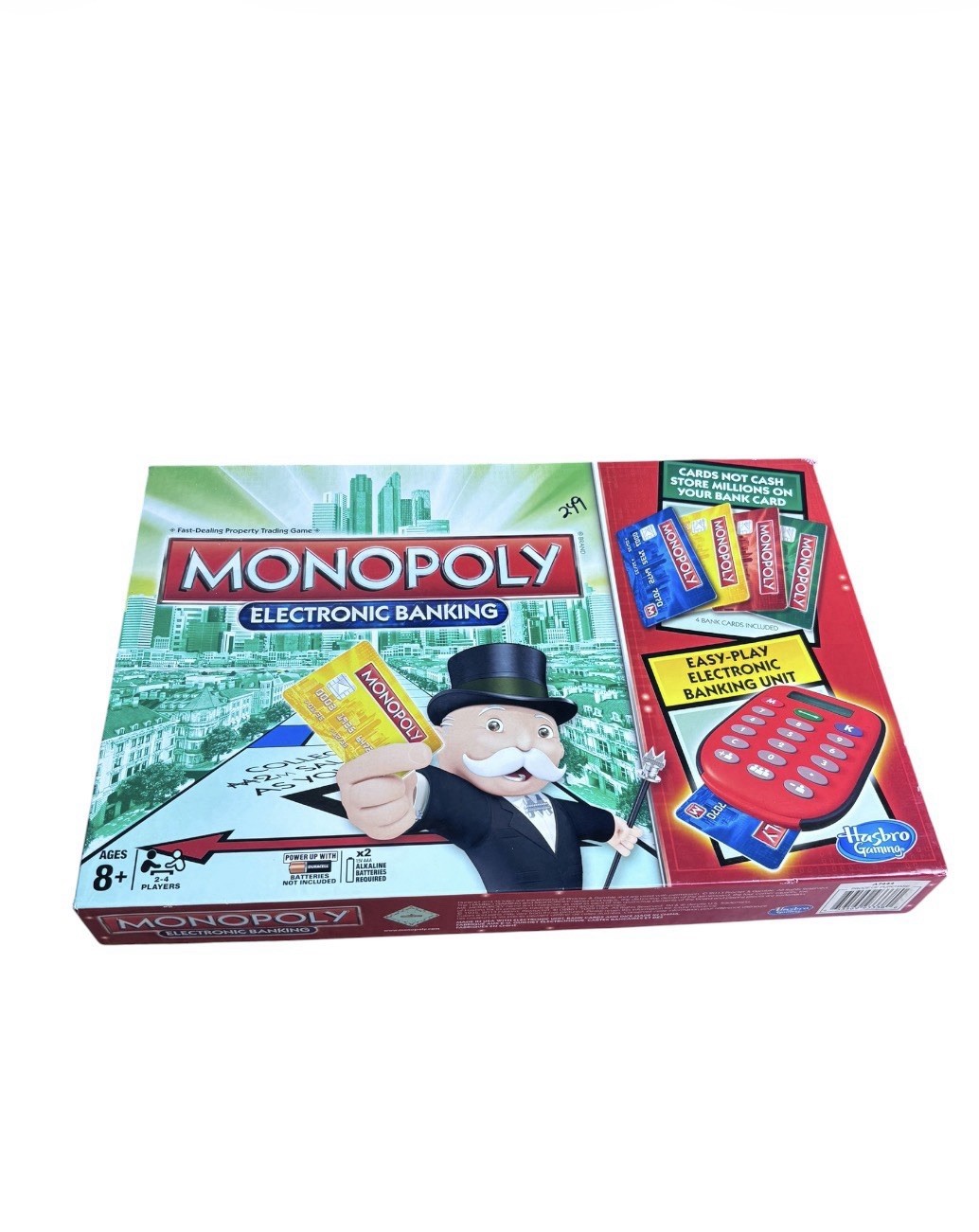 Monopoly Electronic Banking Board Game Complete Hasbro Family Game Night