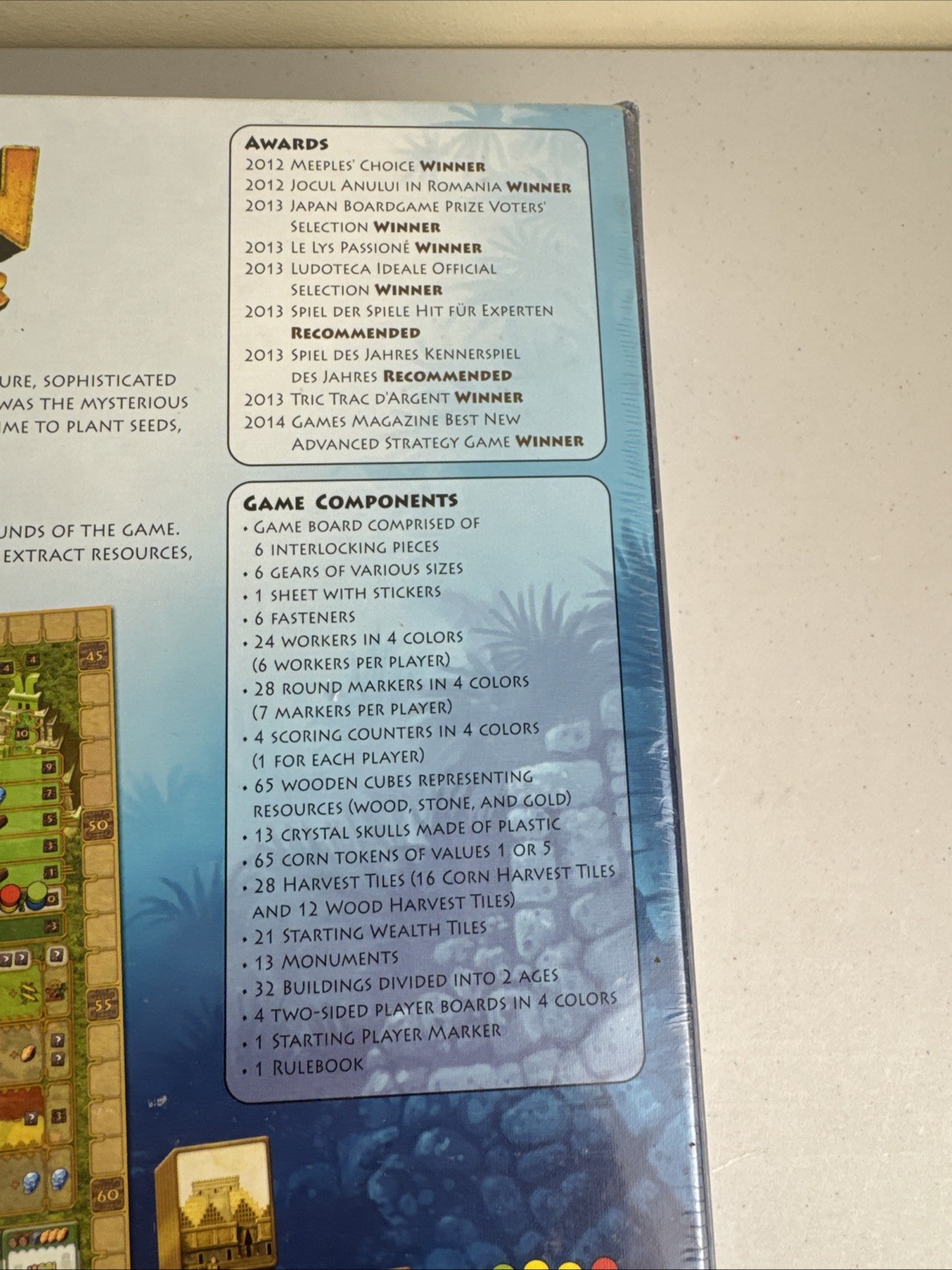 Czech Games Tzolk’in: The Mayan Calendar BRAND NEW Factory Sealed