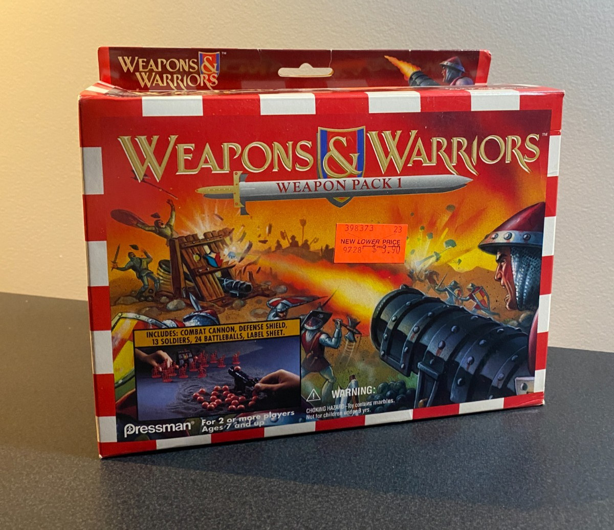 1995 Pressman Weapons & Warriors Weapon Pack 1 (Open Box)