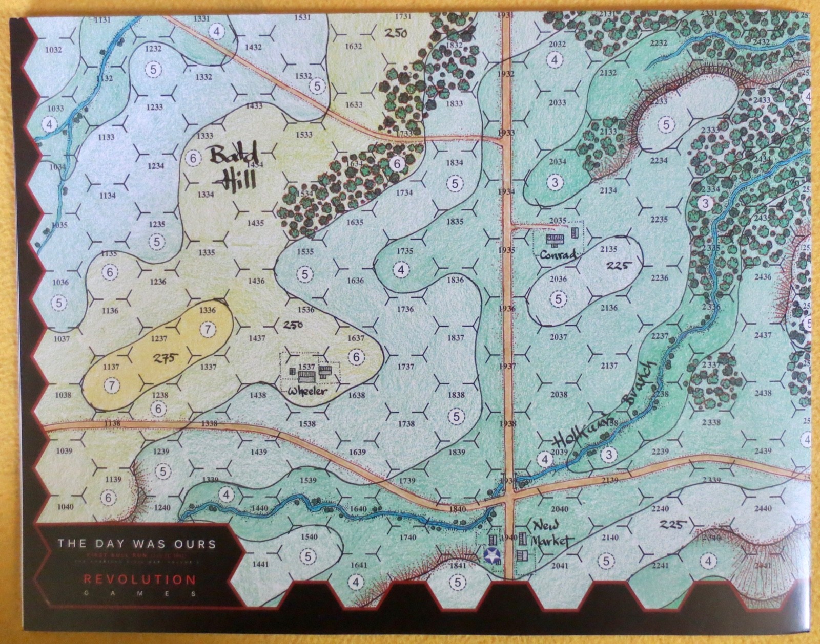 The Day Was Ours: First Bull Run July 21, 1861 Revolution Games 2021 unpunched