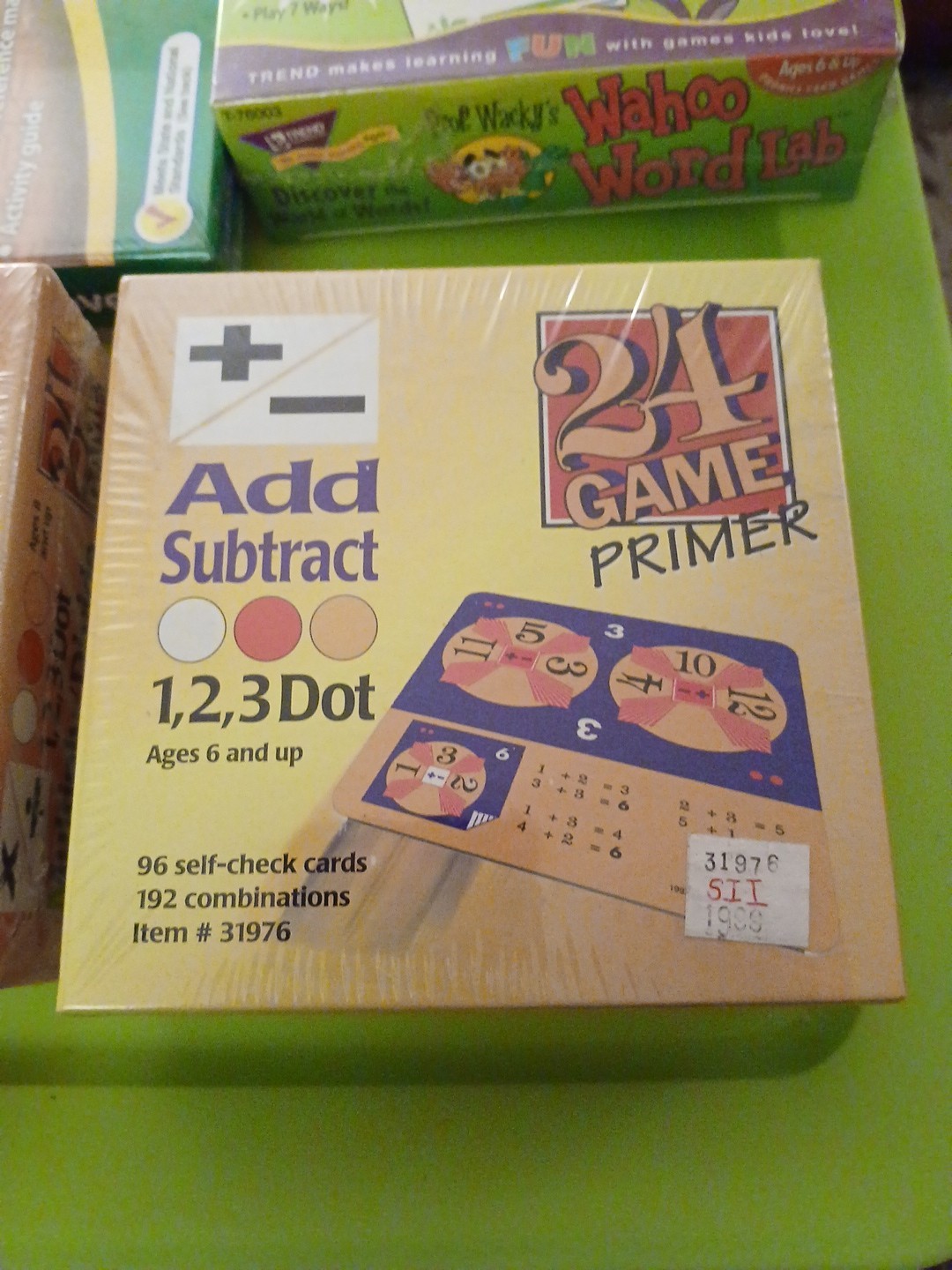 4 New Educational Games 24 Game Primer + – X ÷ Antonyms Bingo Wahoo Word Lab