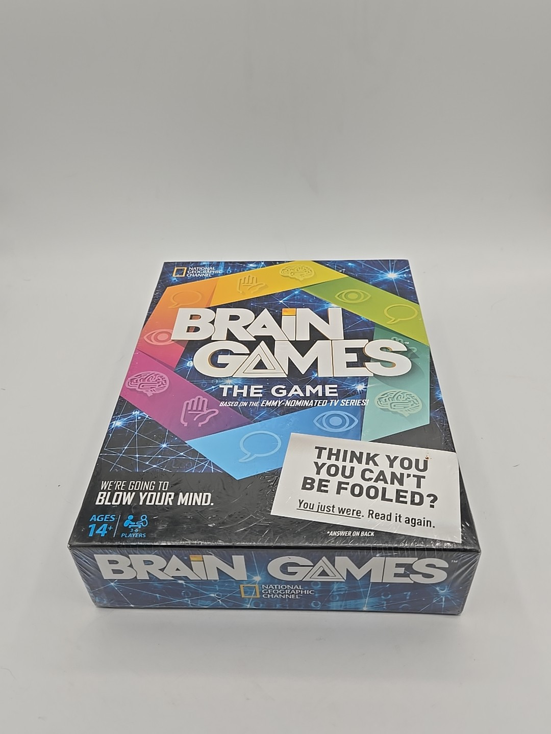 Brain Games. From The National Geographic Channel. Ages 14+ Factory Sealed