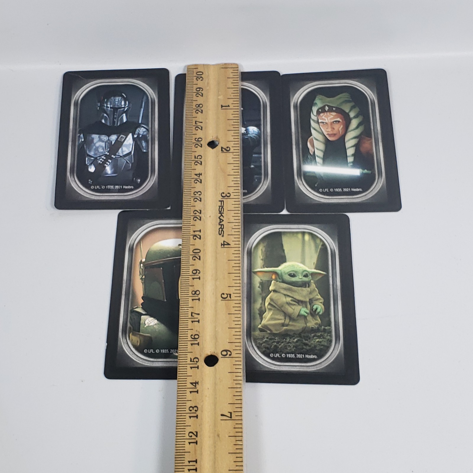 Monopoly: Star Wars The Mandalorian Ed. Board Game Parts Grogu & 4 Ability Cards