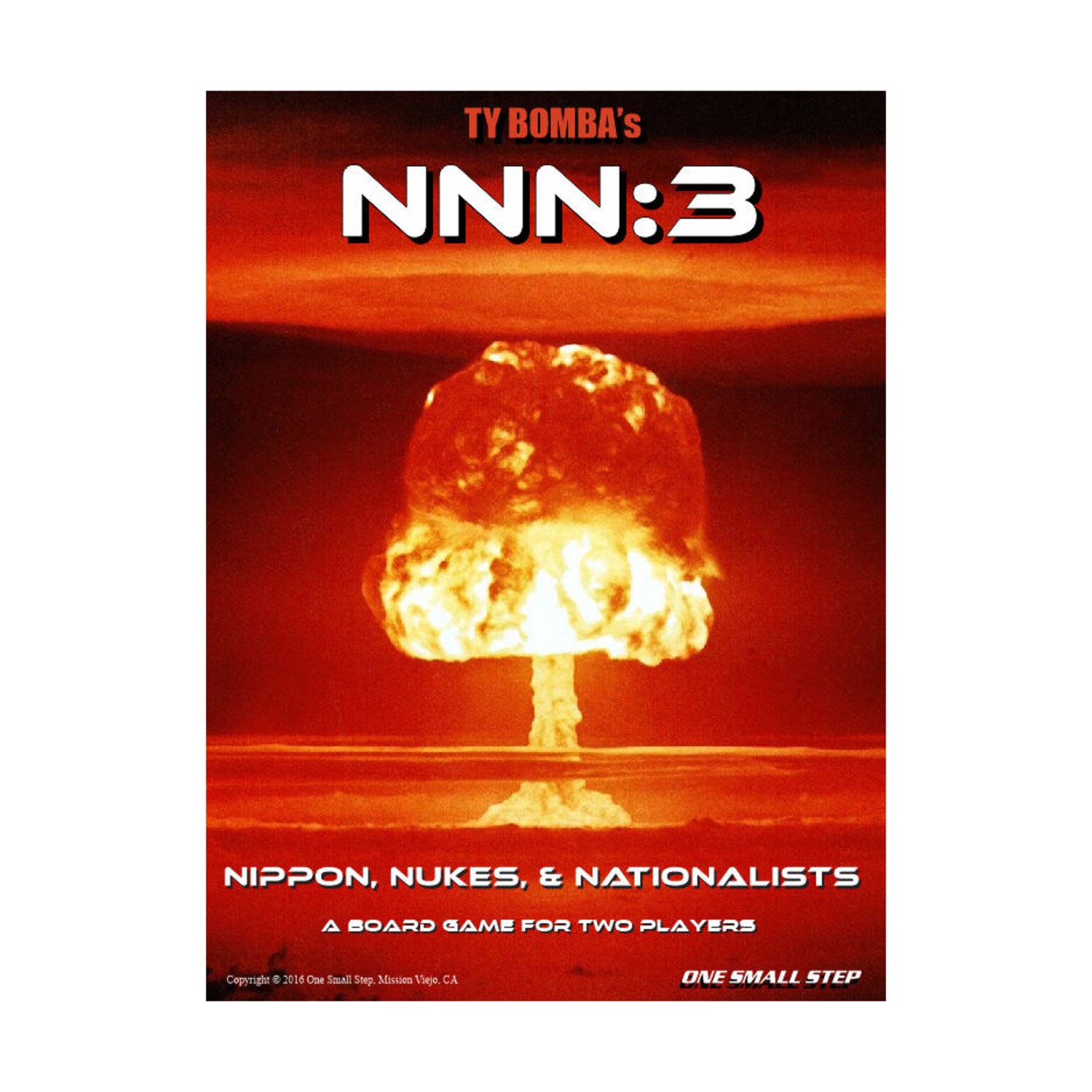 One Small Step Wargame NNN – 3, Nippon, Nukes, & Nationalists Box SW (New)
