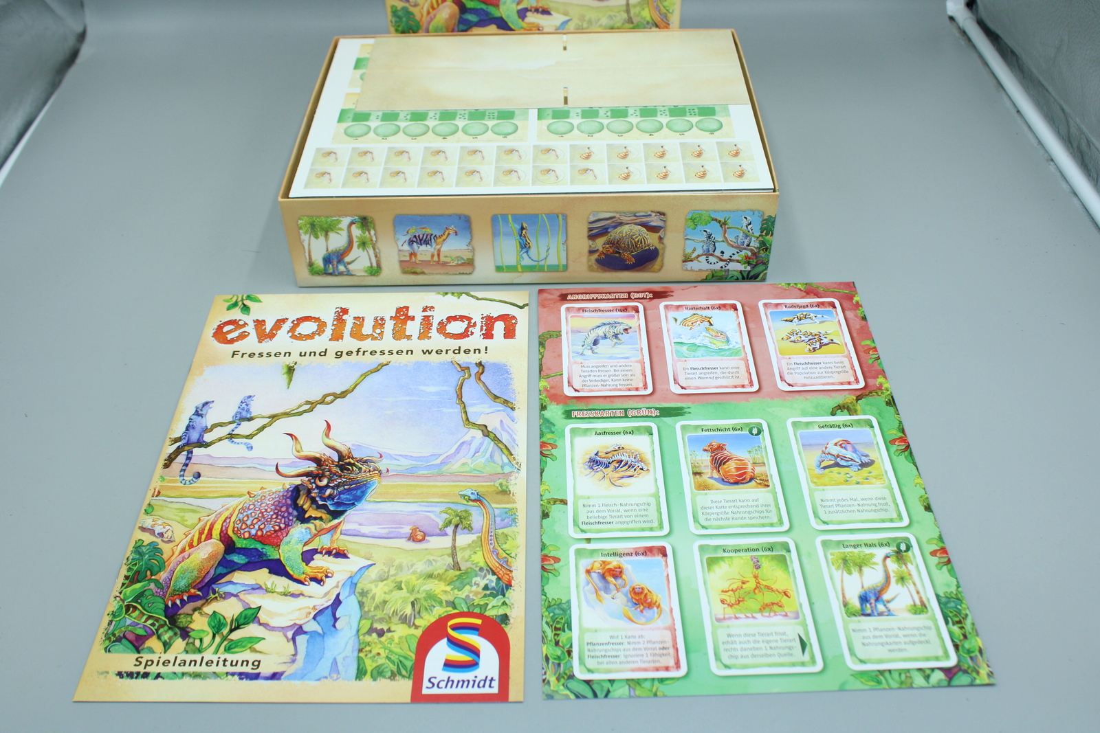 ⭐️NEW INSIDE: Evolution GERMAN Board Game Schmidt Games⭐️