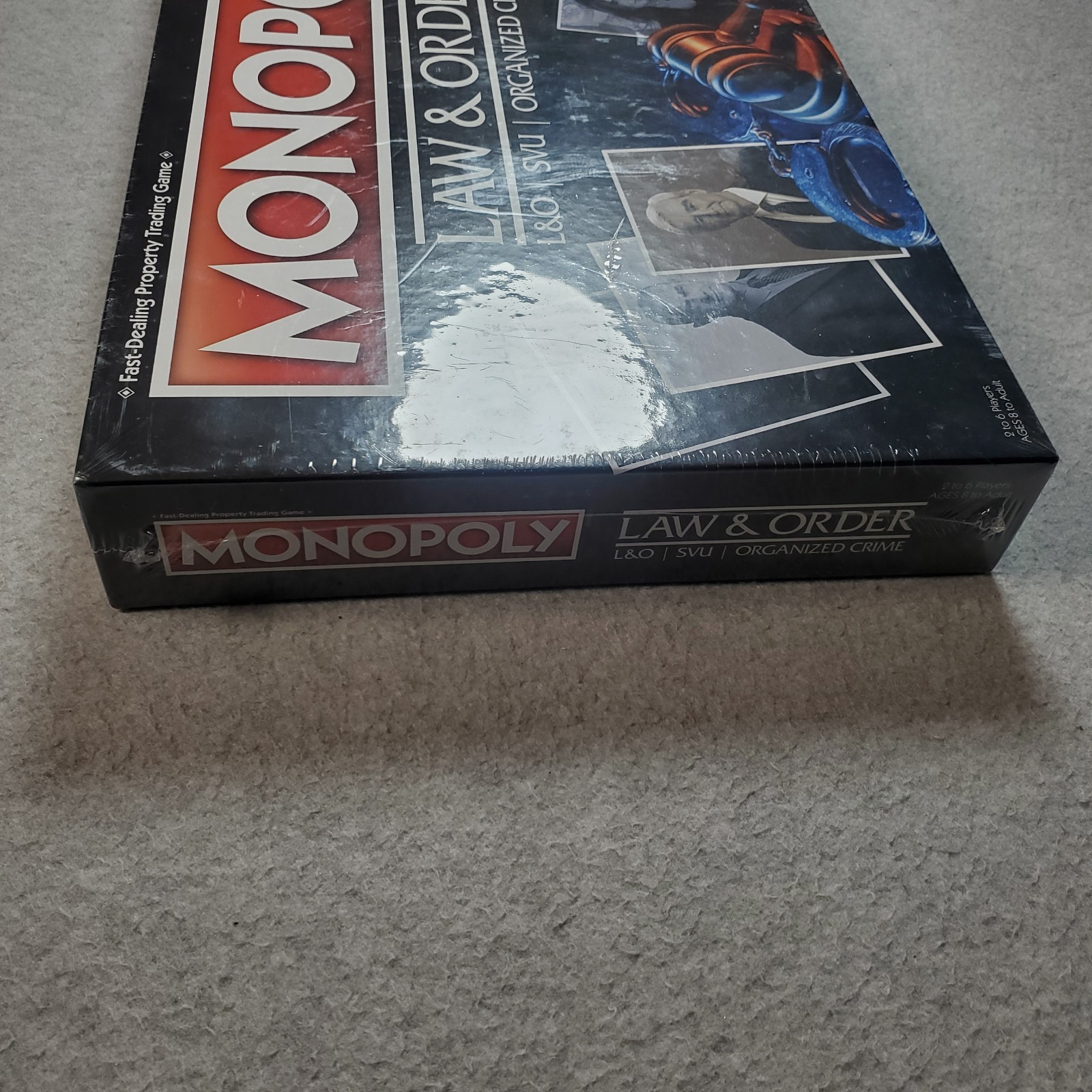 Monopoly Law and Order SVU Organized Crime Board Game SEALED Hasbro USAopoly