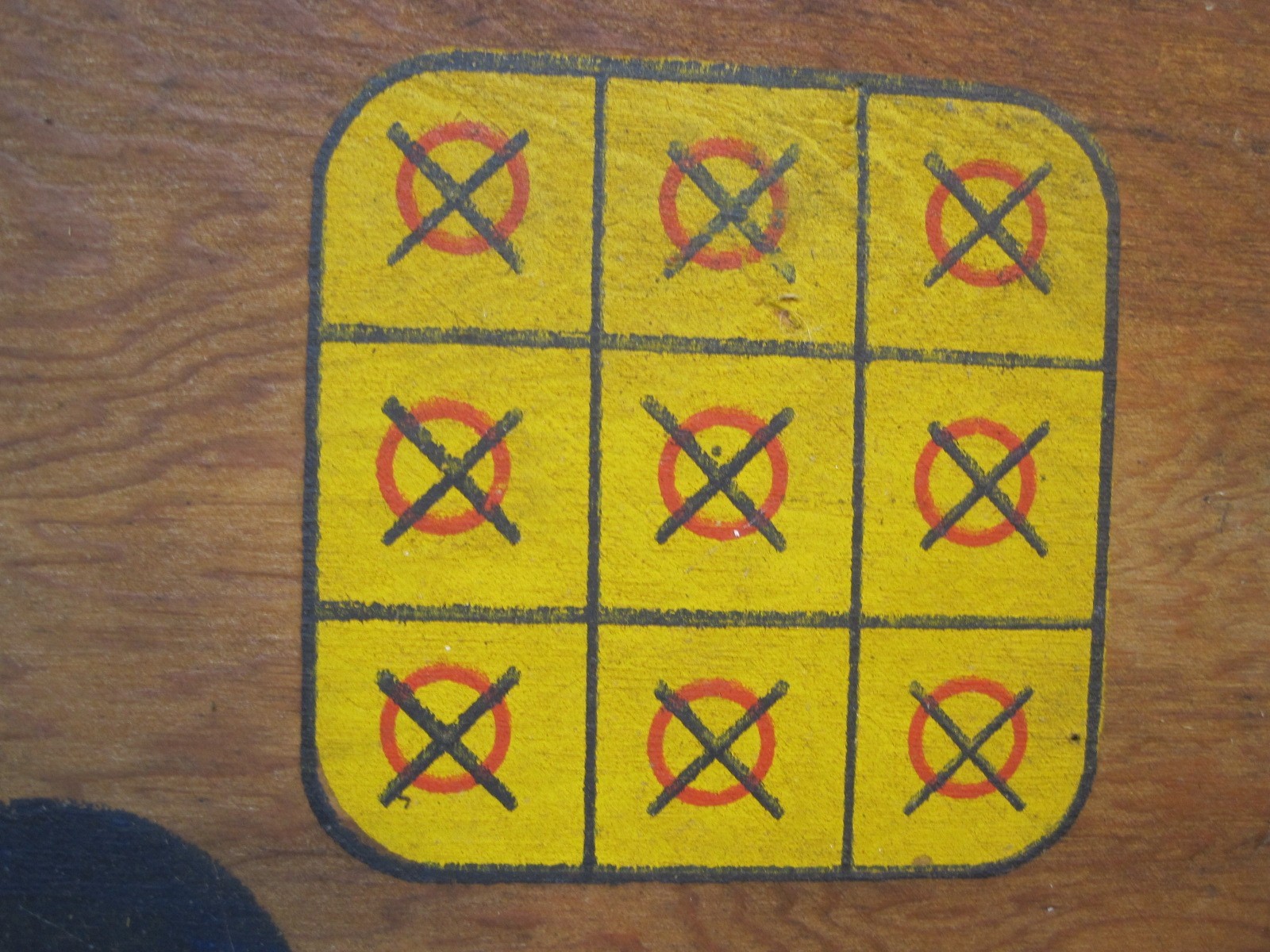 Vintage Wooden Dart Board 2 Sided Multiple Games – Gambling B8495