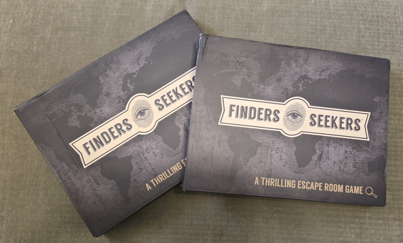 Sealed Lot of 2 FINDERS SEEKERS Escape Room Games – **Unknown Themes – read note
